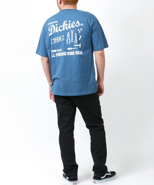 MARUKAWA(大きいサイズのマルカワ)/【GENUINE Dickies】ジェニュインディッキーズ 大きいサイズ 半袖 バック プリント Tシャツ/img11