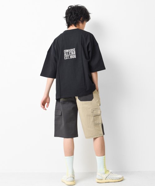 RAT EFFECT(ラット エフェクト)/CONVERSE別注前後ロゴスーパービッグTシャツ/img02