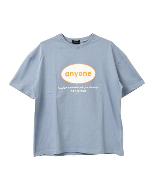 RAT EFFECT(ラット エフェクト)/anyoneサークルロゴプリントTシャツ/img08