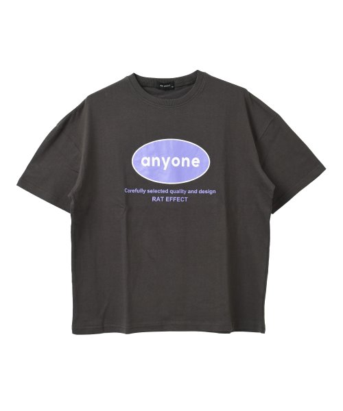 RAT EFFECT(ラット エフェクト)/anyoneサークルロゴプリントTシャツ/img09