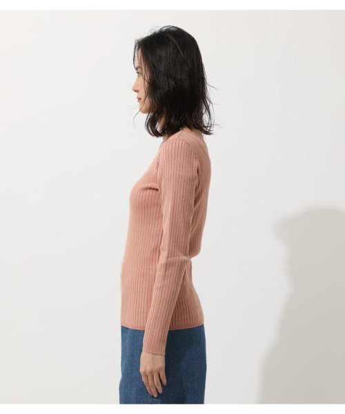 AZUL by moussy(アズールバイマウジー)/SHOULDER STRAP KNIT TOPS/img28