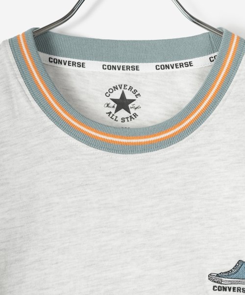 CONVERSE(コンバース)/【CONVERSE】　コンバース オールスター　ワンポイント　刺繍　半袖Tシャツ/アメカジ/ベーシック/ミニロゴ/22SS/img02