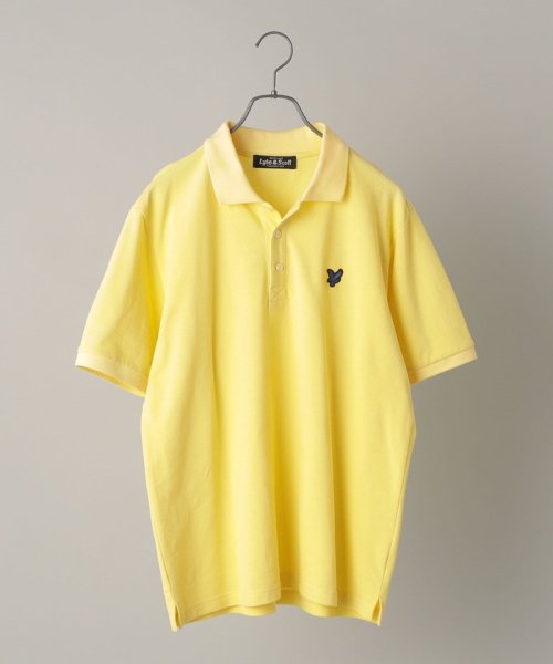 SHIPS MEN(シップス　メン)/*【SHIPS別注】: Lyle&Scott ワンポイント ロゴ 鹿の子 ポロシャツ/img24