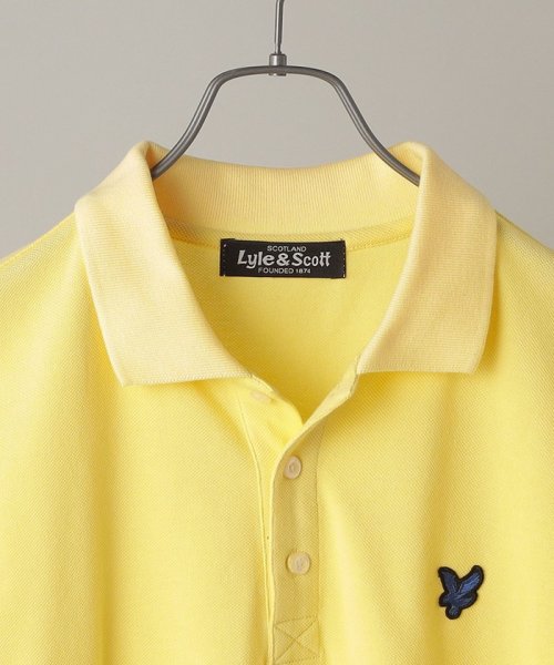 SHIPS MEN(シップス　メン)/*【SHIPS別注】: Lyle&Scott ワンポイント ロゴ 鹿の子 ポロシャツ/img25