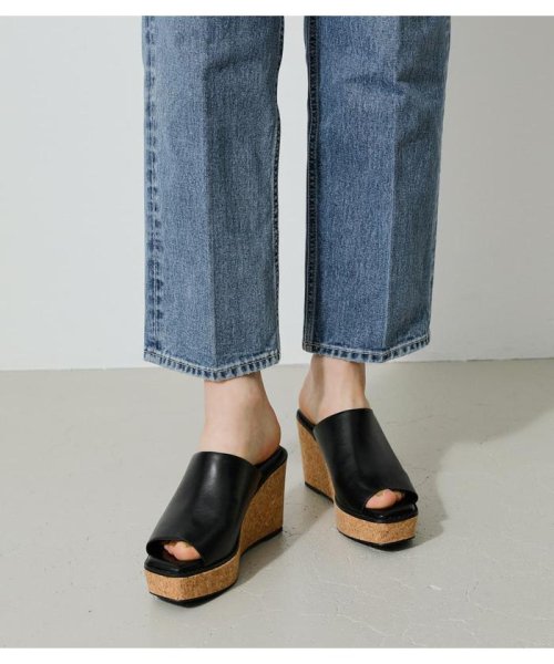 AZUL by moussy(アズールバイマウジー)/CORK WEDGE SANDALS/img06
