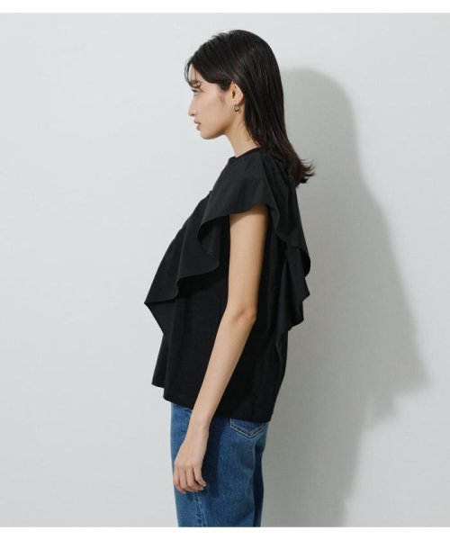 AZUL by moussy(アズールバイマウジー)/ASYMMETRY FRILL TOPS/img14