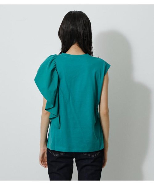 AZUL by moussy(アズールバイマウジー)/ASYMMETRY FRILL TOPS/img24