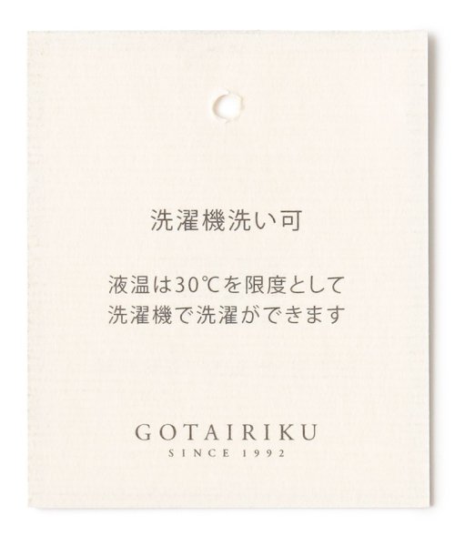 gotairiku(五大陸)/ウォッシャブル ウール トラウザーズ（１タック）/img08