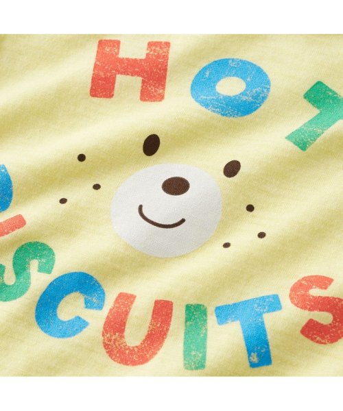 MIKI HOUSE HOT BISCUITS(ミキハウスホットビスケッツ)/くまのお顔ロゴ半袖Tシャツ/img04