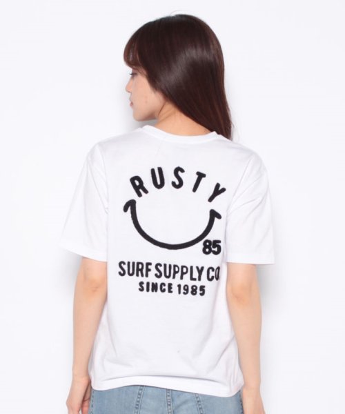 RUSTY(ラスティ（レディース）)/【RUSTY】ハンソデ Tシャツ/img02