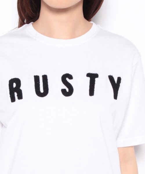 RUSTY(ラスティ（レディース）)/【RUSTY】ハンソデ Tシャツ/img03