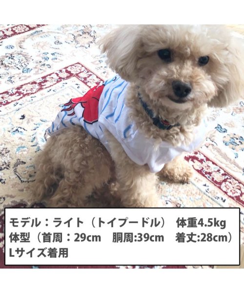 犬 服 トイプードル 犬服 犬の服 タンクトップ 袖なし カニ ライト メッシュ 涼しい ドッグウェア 春 夏 春夏 夏服 春物 はっぴーdog Happy Dog Magaseek