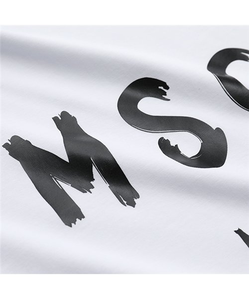 MSGM(MSGM)/MDA168 MDA68 DRESS ペイントロゴ オーバーサイズ Tシャツ チュニック ワンピース カラー2色 レディース/img04