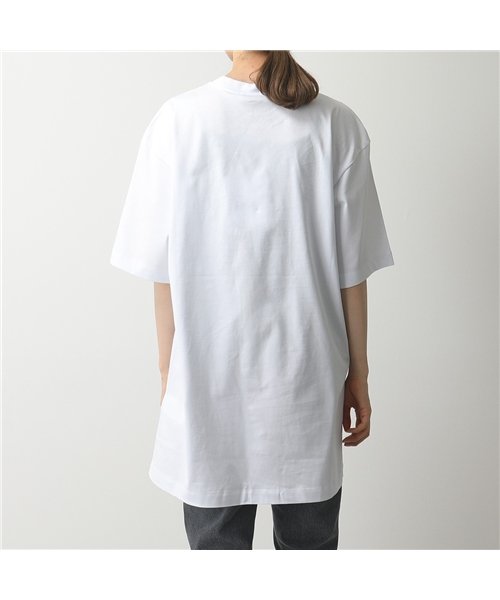 MSGM(MSGM)/MDA168 MDA68 DRESS ペイントロゴ オーバーサイズ Tシャツ チュニック ワンピース カラー2色 レディース/img10