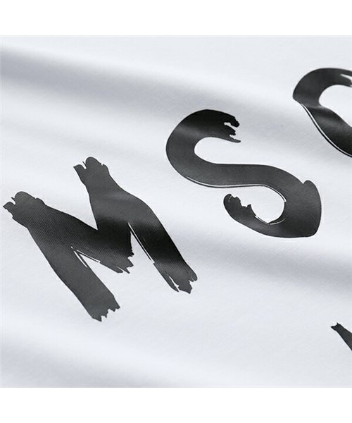 MSGM(MSGM)/MDA168 MDA68 DRESS ペイントロゴ オーバーサイズ Tシャツ チュニック ワンピース カラー2色 レディース/img12