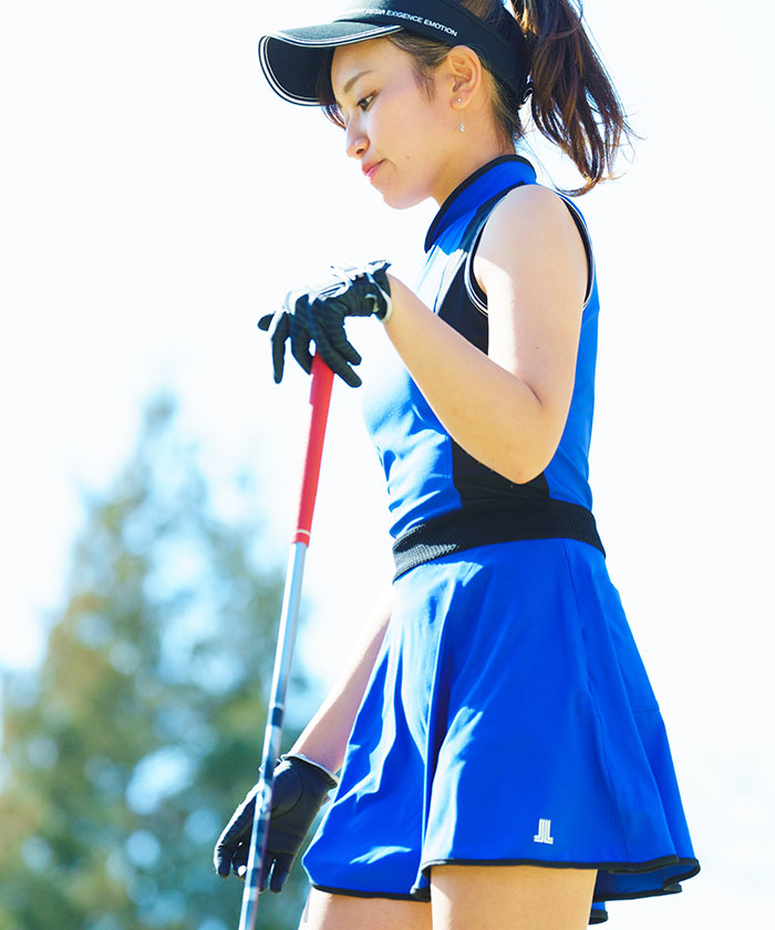 福袋 ランバン スポール ECO カラーブロッキング ワンピース レディス