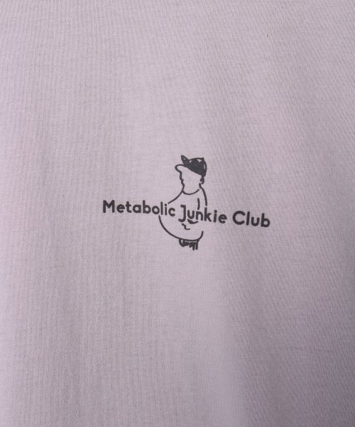 ALWAYS GOOD TIME NEW BASIC STORE(オールウェイグッドタイムニューベーシックストア)/Metabolic Junkie Club/ハラペコPIZZAバックプリントＴシャツ/img03