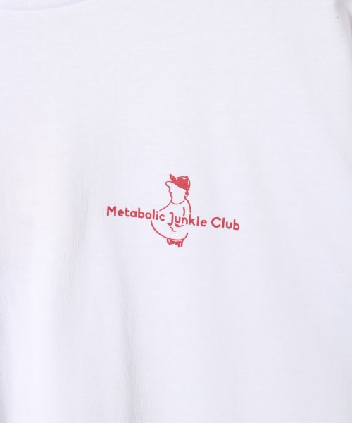 ALWAYS GOOD TIME NEW BASIC STORE(オールウェイグッドタイムニューベーシックストア)/Metabolic Junkie Club/ハラペコPIZZAバックプリントＴシャツ/img22