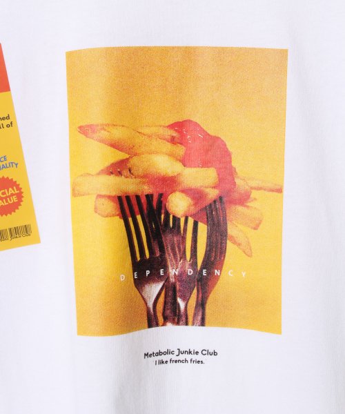 ALWAYS GOOD TIME NEW BASIC STORE(オールウェイグッドタイムニューベーシックストア)/Metabolic Junkie Club/ハラペコCHEESE BURGER Ｔシャツ/img16