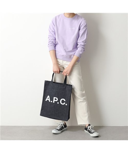 A.P.C.(アーペーセー)/【A.P.C.(アーペーセー)】バッグ tote lou mini anses COCSX M61569 レディース メンズ トートバッグ デニム ロゴ 鞄 I/img01