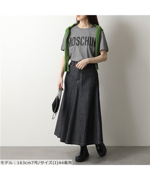 MOSCHINO(モスキーノ)/【MOSCHINO(モスキーノ)】半袖 Tシャツ A0705 5240 レディース カットソー ロゴT クルーネック コットン /img01