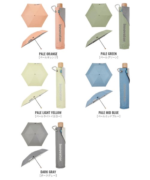 innovator(イノベーター)/イノベーター 折りたたみ傘 晴雨兼用 INNOVATOR 大きい 軽量 遮光 遮熱 撥水 UVカット/img04