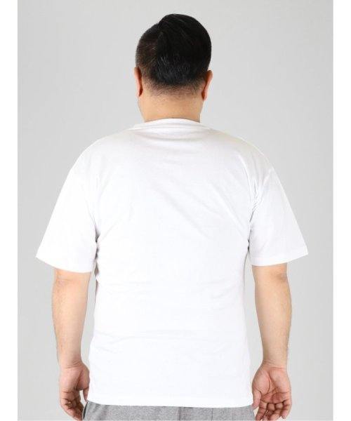 GRAND-BACK(グランバック)/【大きいサイズ】アウトドアプロダクツ/OUTDOOR PRODUCTS 綿天竺 クルーネック 半袖 メンズ Tシャツ カットソー カジュアル インナー ビジネス/img02