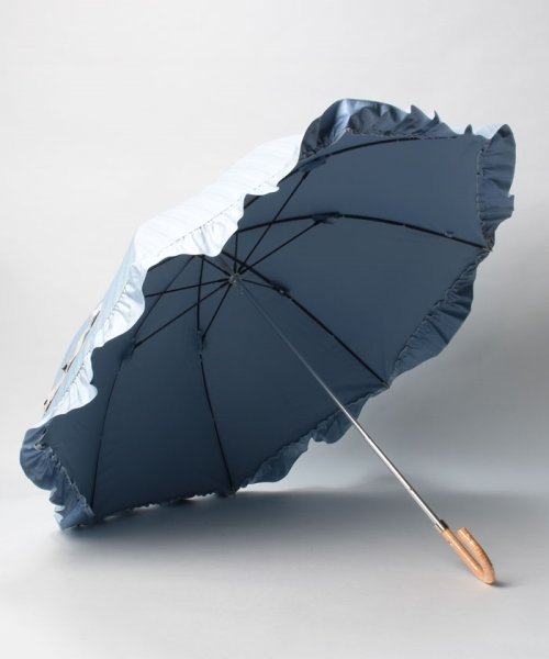 LANVIN en Bleu(umbrella)(ランバンオンブルー（傘）)/晴雨兼用日傘　”ストライプフリル”/img01