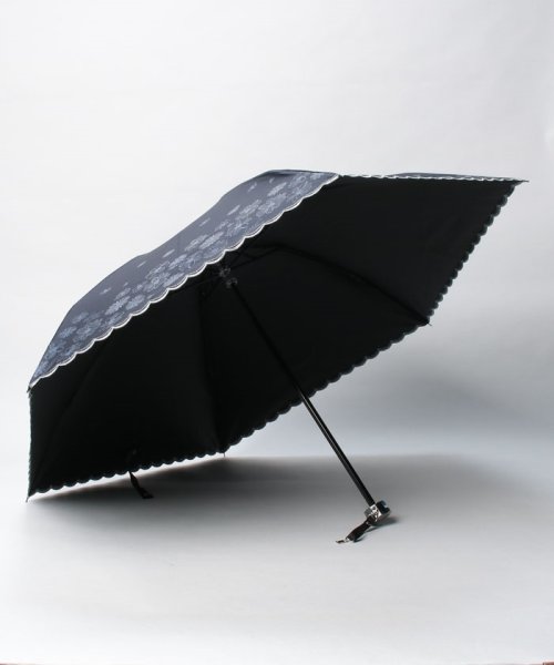 LANVIN en Bleu(umbrella)(ランバンオンブルー（傘）)/晴雨兼用折りたたみ日傘　”グリッター スカラ”/img01