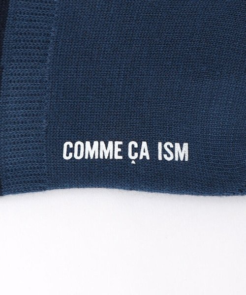 COMME CA ISM MENS(コムサイズム（メンズ）)/ボーダー カバーソックス/img02