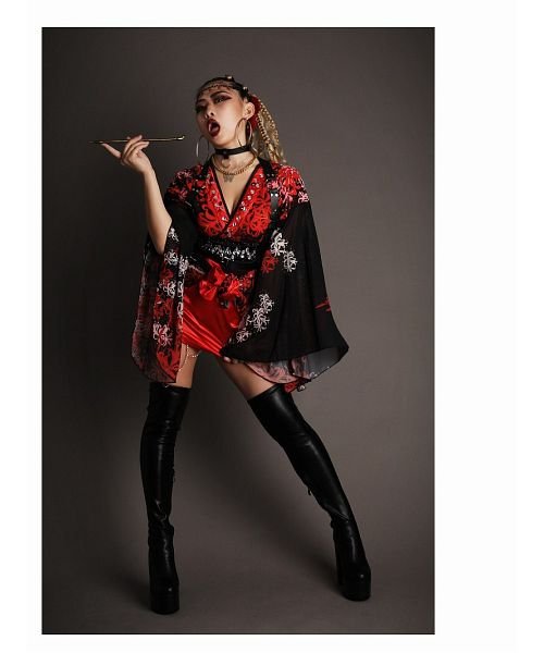 着物衣装 振袖 和装 和風 花魁 