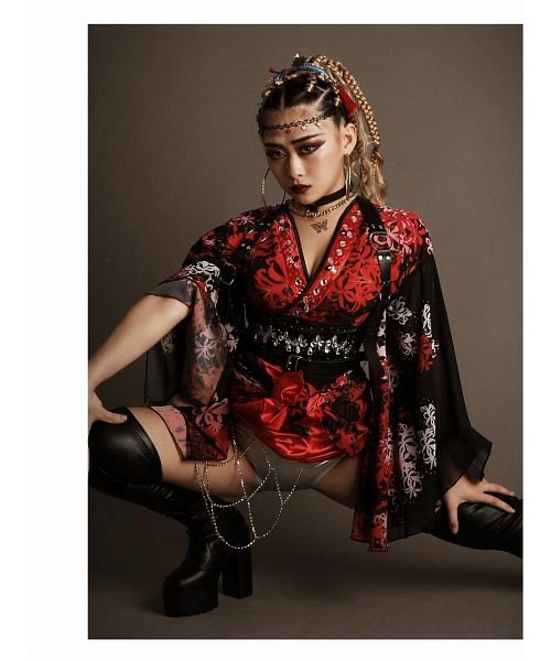 着物衣装 振袖 和装 和風 花魁 