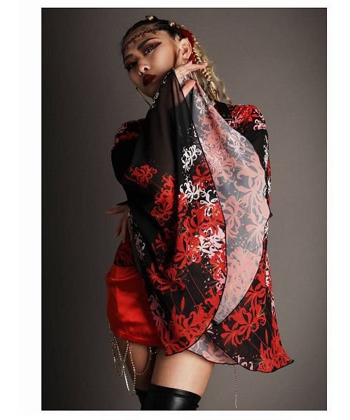 着物衣装 振袖 和装 和風 花魁 