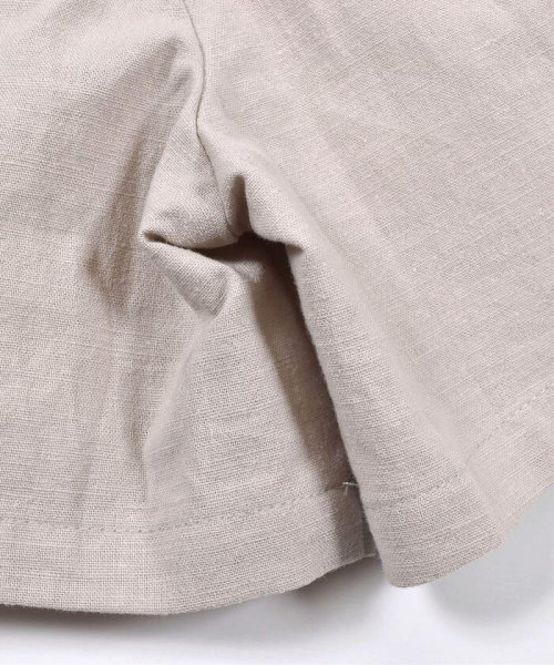 Noeil aime BeBe(ノイユ　エーム　べべ)/刺繍 ポケット 付き 綿 麻 ショートパンツ (90~130cm)/img11