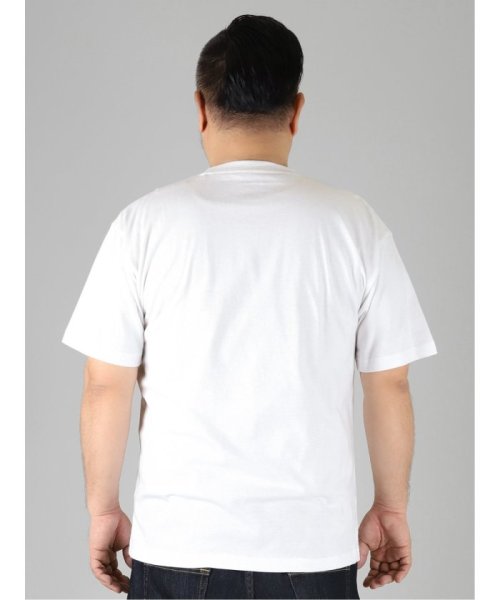 GRAND-BACK(グランバック)/【大きいサイズ】アウトドアプロダクツ/OUTDOOR PRODUCTS 綿天竺 クルーネック 半袖 メンズ Tシャツ カットソー カジュアル インナー ビジネス/img02