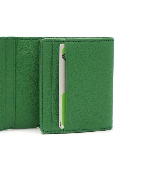 スロウ 二つ折り財布 SLOW 財布 goat ゴート compact wallet 二つ折り ミニ財布 コンパクト 軽量 レザー 本革 山羊革 333S91J 