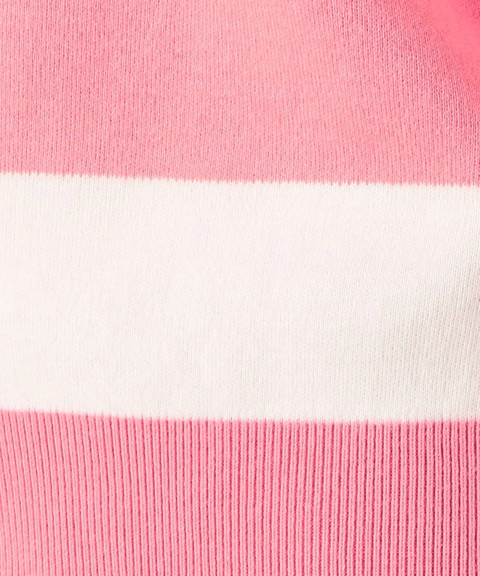 CABaN コットンカシミヤ ボーダークルーネックプルオーバー(504636596 ...
