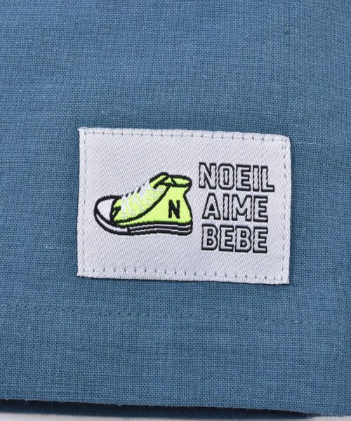 Noeil aime BeBe(ノイユ　エーム　べべ)/脇 ポケット 付き 綿麻 ショートパンツ (80~130cm)/img10