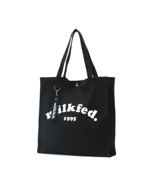 MILK FED(ミルクフェド)/ミルクフェド トートバッグ MILKFED. PIPING SQUARE TOTE COOPER LOGO 軽量 B4 通勤 通学 103212053011/img01