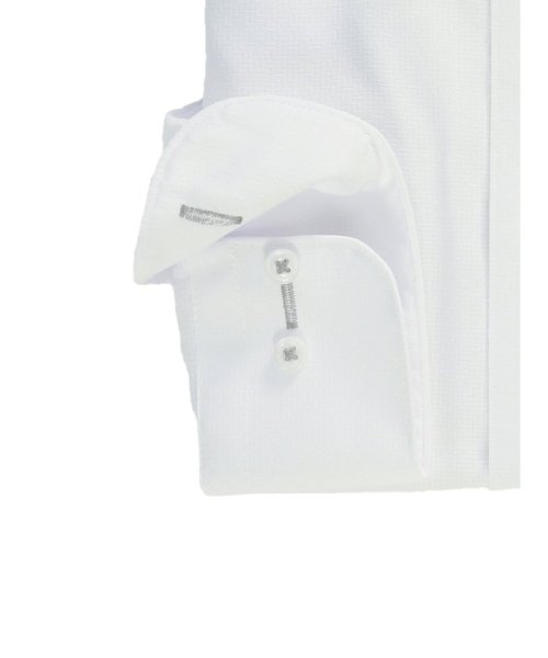 TAKA-Q(タカキュー)/形態安定 吸水速乾 スタンダードフィット 2枚衿ボタンダウン 長袖 シャツ メンズ ワイシャツ ビジネス ノーアイロン 形態安定 yシャツ 速乾/img02