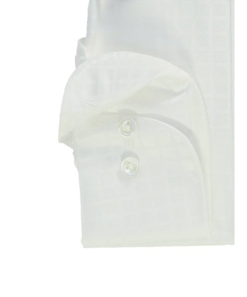 TAKA-Q(タカキュー)/超長綿120双糸 スタンダードフィット ボタンダウン 長袖 シャツ メンズ ワイシャツ ビジネス ノーアイロン 形態安定 yシャツ 速乾/img02