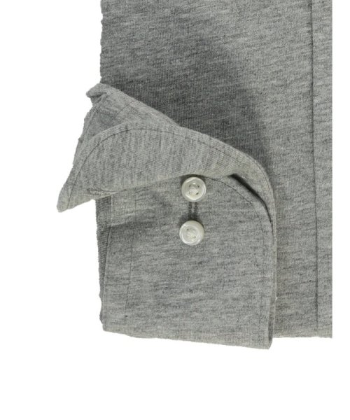 TAKA-Q(タカキュー)/SHIRT－T スタンダードフィット ボタンダウン長袖ニット 長袖 シャツ メンズ ワイシャツ ビジネス ノーアイロン 形態安定 yシャツ 速乾/img02