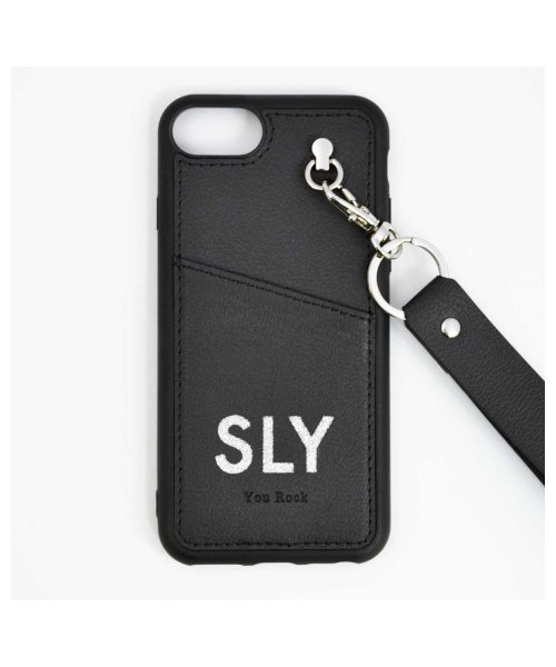 SLY(スライ)/iphone se3 ケース iphone13 ケース ブランド SLY スライ Diecutting Case ストラップ 背面ケース iphone13pro/img13