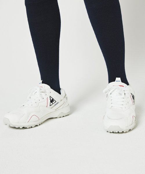 le coq sportif GOLF (ルコックスポルティフ（ゴルフ）)/ゴルファーズソックス(ハイソックス丈)(抗菌防臭/段階的着圧設計/ヒールホールド/土踏まずサポート/滑り止めプリント(足底)/履き口ゆったり仕様/足/img02