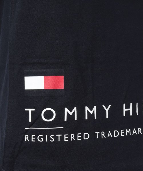 TOMMY HILFIGER(トミーヒルフィガー)/サイドヘムロゴTシャツ/img17