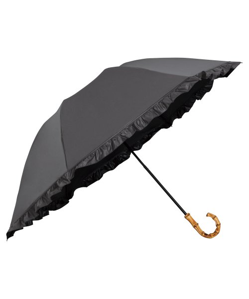 Wpc．(Wpc．)/【Wpc.公式】日傘 UVO（ウーボ）3段折 フリル ミニ 55cm 大きい 完全遮光 UVカット100％ 遮熱 晴雨兼用 レディース 折りたたみ傘/img15
