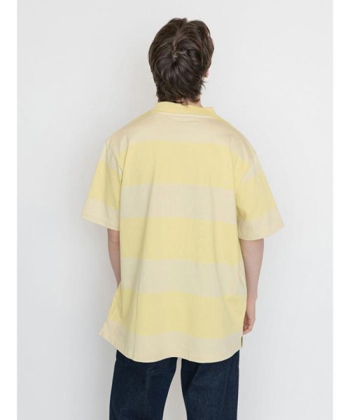 Levi's(リーバイス)/モックネックTシャツ MUTED LIME WIDE STRIPE/img02