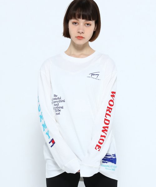 TOMMY JEANS(トミージーンズ)/フォトプリントロングスリーブTシャツ/img04