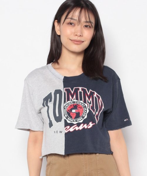 TOMMY JEANS(トミージーンズ)/TJW CROP COLLEGE SPLICING SS/img07