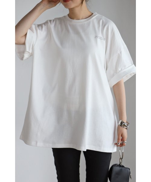 creare lino(クレアーレ・リノ)/グラフィックプリント ビッグシルエット アソート 半袖Tシャツ<ユニセックス>/img18
